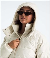 The North Face Women's Hydrenalite City Down Hooded Jacket - White Dune