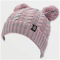 Volcom Girl's Stone Pom Beanie - Mesa Rose
