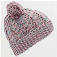 Volcom Girl's Stone Pom Beanie - Mesa Rose