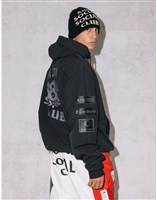 686 x ASSC F1 Waterproof Team Hoody - Assc Black
