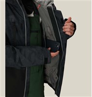 686 Men's Geo Insulated Jacket - Black Hemisphere