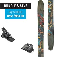 Atomic Bent 110 Skis + Tyrolia Attack 14 GW Bindings