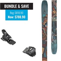 Atomic Bent 90 Skis + Tyrolia Attack 14 GW Bindings