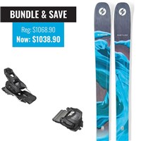 Blizzard Rustler 10 Skis + Tyrolia Attack 14 GW Bindings