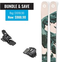 Blizzard Rustler 9 Skis + Tyrolia Attack 14 GW Bindings