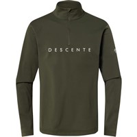 Descente Men's Chest Logo T-Neck - Sturdy Green