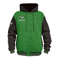 Men's ActionHeat Philadelphia Eagles 5V Heated Varsity Jacket - Green / Black