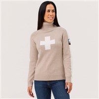 Krimson Klover Women's Geneva Turtleneck - Oat