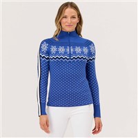 Krimson Klover Women's Snowhut Zip Neck - Dazzling Blue