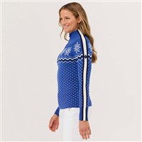 Krimson Klover Women's Snowhut Zip Neck - Dazzling Blue