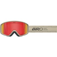 Giro Index 2.0 Goggles - Tan Stacked Strap w/ Amber Scarlet Lens (7171940)