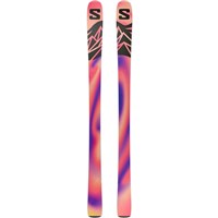 Salomon QST 94 Skis - Black / Almond Milk / Fusion Coral