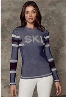 Alp-N-Rock Women's Nova Ski Sweater - Deep Blue