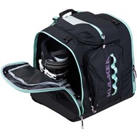 Kulkea Powder Trekker Ski Boot Backpack - Black / Teal / Orchid