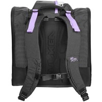 Kulkea Powder Trekker Ski Boot Backpack - Black / White / Lavender