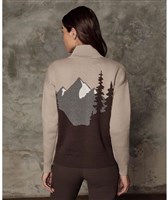 Alp-N-Rock Women's Simran Mockneck Sweater - Stone