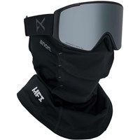 Anon M4 Goggle Cylindrical + Bonus Lens + MFI Face Mask - Smoke Frame w/ Perceive Sunny Onyx Lens (2035417Z55)
