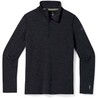 Smartwool Kids' Classic Thermal Merino Base Layer 1/4 Zip - Charcoal Heather