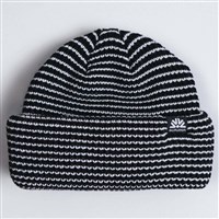 Autumn Stripe Beanie - Black