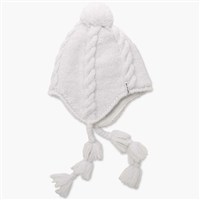 Turtle Fur Women's Ingrid Pom - White