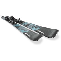 Nordica Women's Wild Belle 78 + TP2 10 FDT Skis - Black / Water