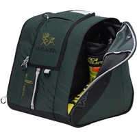 Kulkea Speed Pack Boot Bag - Hunter Green / Cool Grey / Aureolin Yellow