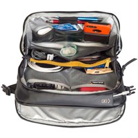 Kulkea Kayda 44 Travel Backpack - Midnight Black / Gold