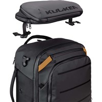 Kulkea Kayda 44 Travel Backpack - Midnight Black / Gold