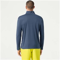 Descente Men's Logo T-Neck - Mountain Navy