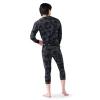 Smartwool Classic Thermal Merino Base Layer 3/4 Bottom - Men's - Black Tie Dye / Honey Gold