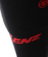 Lenz Heat Socks 6.1 Toe Cap Merino Compression - Black
