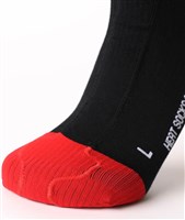 Lenz Heat Socks 6.1 Toe Cap Merino Compression - Black
