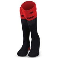 Lenz Heat Socks 7.1 Toe Cap Race - Black / Red