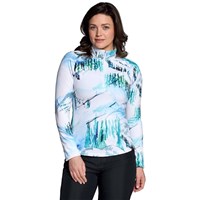 Obermeyer Women's Oly Baselayer Zip Top - Silver Queen