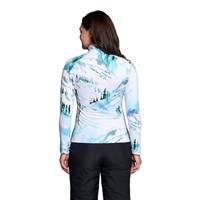 Obermeyer Women's Oly Baselayer Zip Top - Silver Queen
