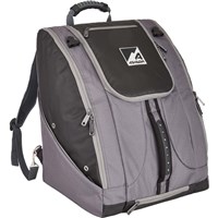 Athalon Deluxe Everything Ski Boot Backpack – Multi-Compartment Gear Bag - Black / Grey