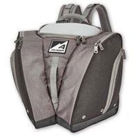 Athalon Alpine Jr. Boot Bag – Kids Ski Boot Backpack Travel Bag - Black / Gray