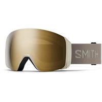 Smith 4D Mag XL Goggle - Chalk Frame w/ CP Sun Black Gold Mirror + CP Storm Blue Lenses (M007831AP99MN)