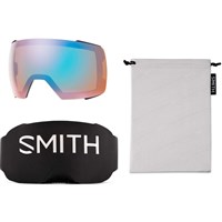 Smith I/O MAG XL Goggle - Black Frame w/ CP Pro Photochromic Gold Mirror + CP Storm Blue Lenses (M007130JX994O)