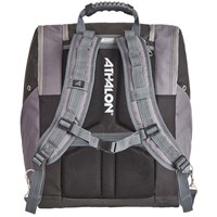 Athalon Deluxe Everything Ski Boot Backpack – Multi-Compartment Gear Bag - Black / Grey