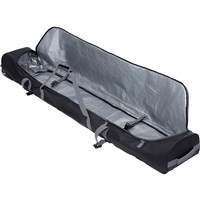 Athalon Alpine Rolling Double Ski Bag – Durable Wheeled Gear Bag - Black / Gray