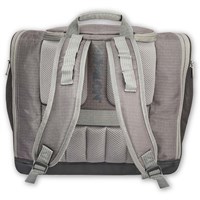 Athalon Alpine Jr. Boot Bag – Kids Ski Boot Backpack Travel Bag - Black / Gray