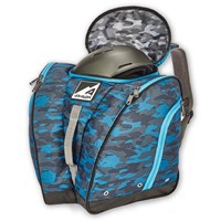 Athalon Alpine Jr. Boot Bag – Kids Ski Boot Backpack Travel Bag 40L - Blue Camo