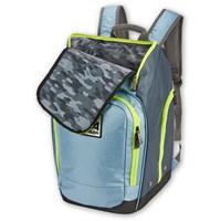 Athalon Alpine Ski Boot Backpack – Water-Resistant Gear Bag - Powderblue / Lime