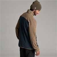 Kuhl Men's Skorchr Fleece 1/4 Zip - Khaki / Storm Blue