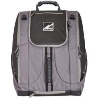 Athalon Deluxe Everything Ski Boot Backpack – Multi-Compartment Gear Bag - Black / Grey