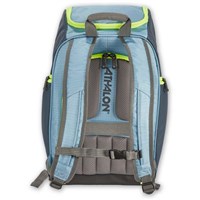 Athalon Alpine Ski Boot Backpack – Water-Resistant Gear Bag - Powderblue / Lime