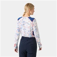 Helly Hansen LIFA Active Crew - Women's - White Slope Map Aop