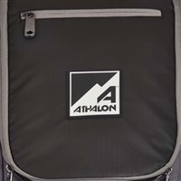 Athalon Deluxe Everything Ski Boot Backpack – Multi-Compartment Gear Bag - Black / Grey