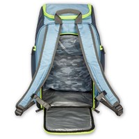Athalon Alpine Ski Boot Backpack – Water-Resistant Gear Bag - Powderblue / Lime